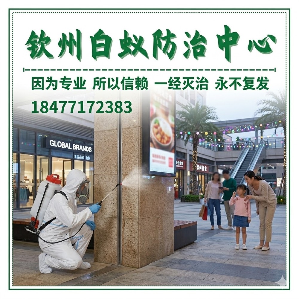 商业广场白蚁防治